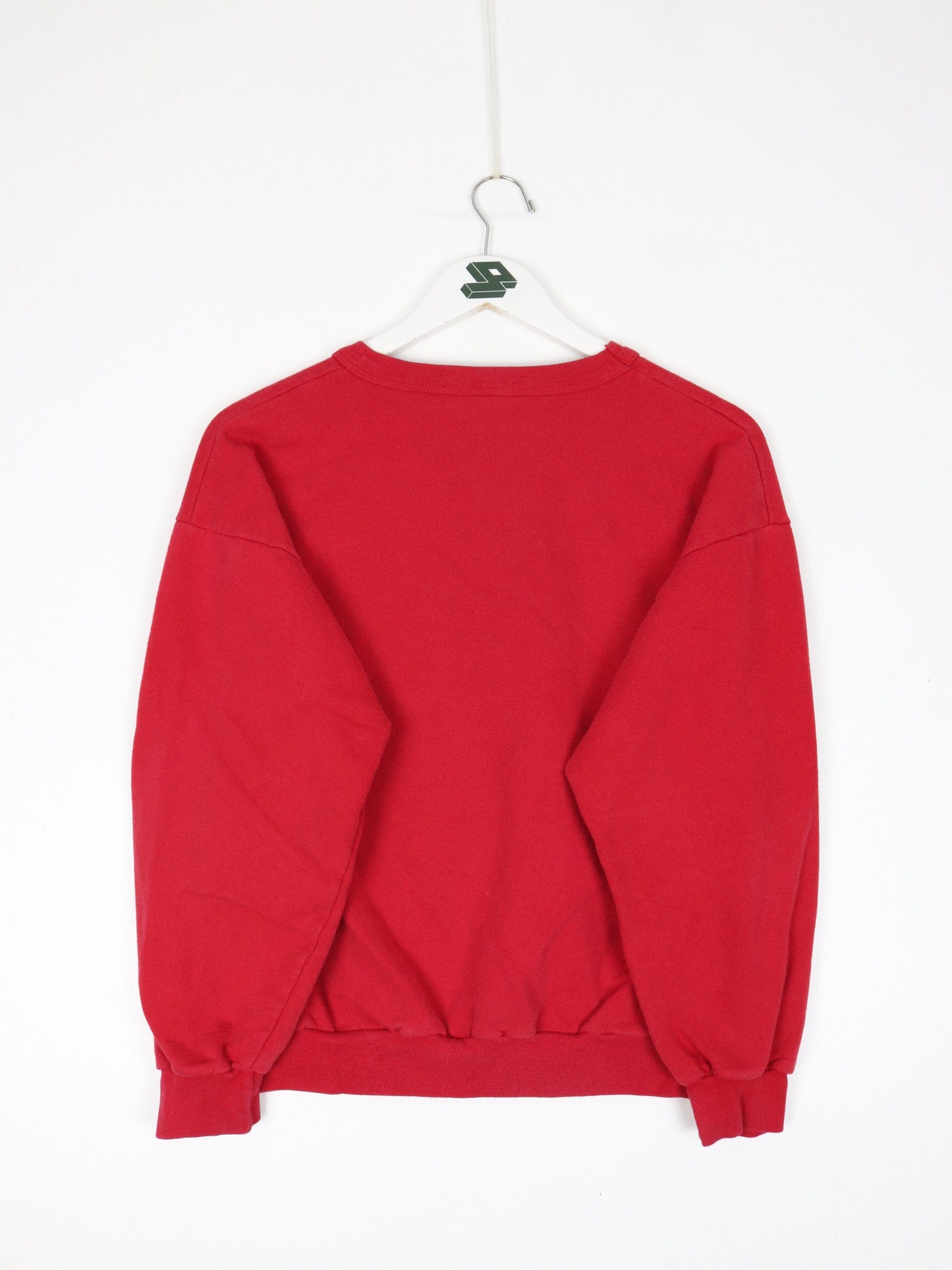 Vintage Marcil Lipman Sweatshirt Fits Adult Small Red Beat Skate from propervintagecanada
