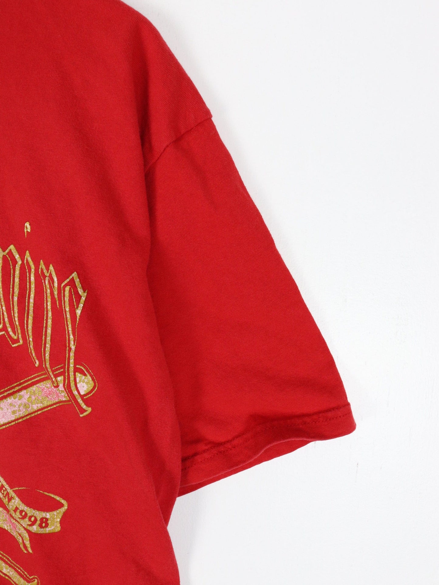 Vintage Mark McGuire Baseball T Shirt Mens Large Red MLB Home Run Record from propervintagecanada