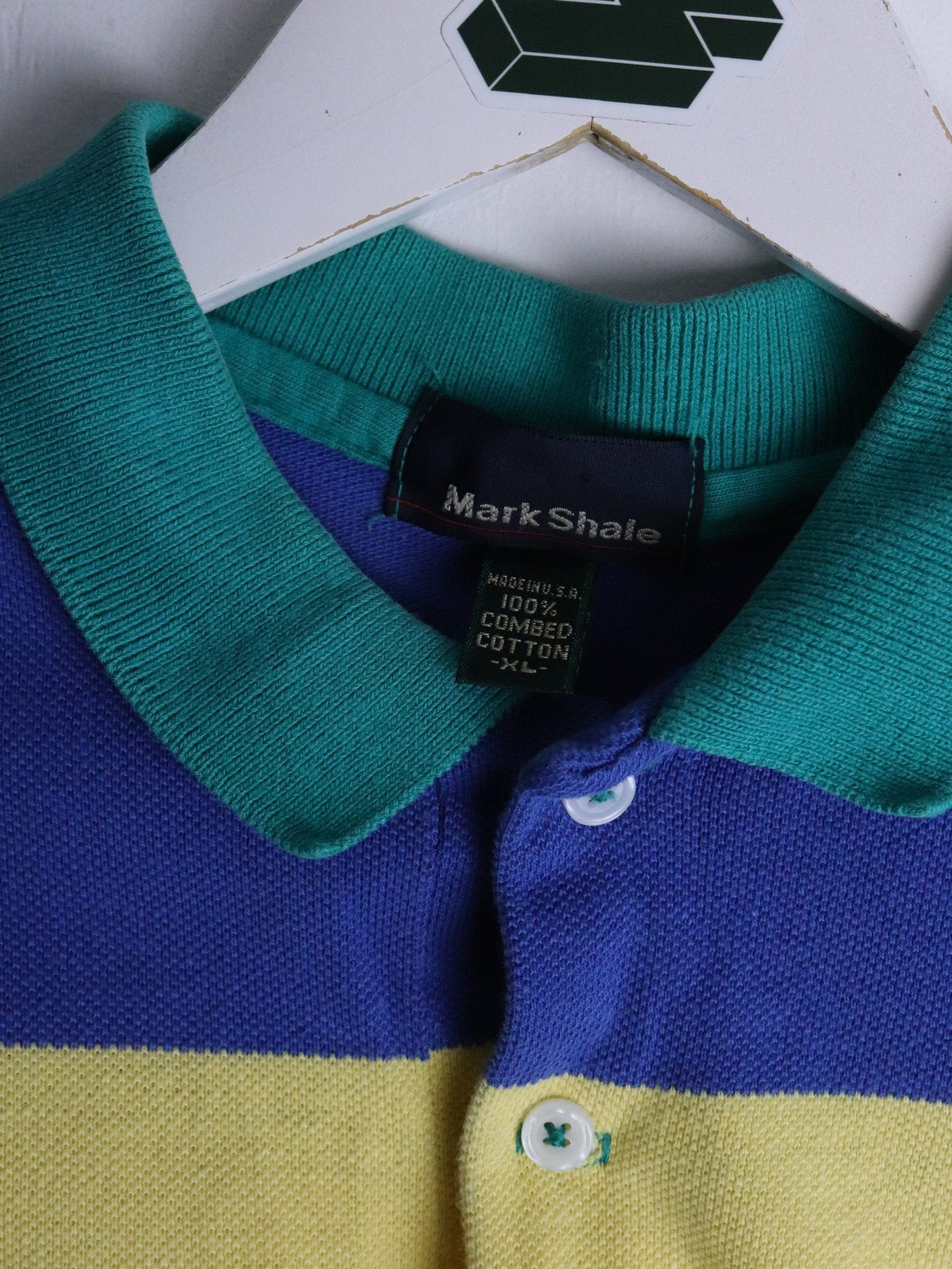 Vintage Mark Shale Polo Shirt Mens XL from propervintagecanada