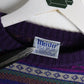 Vintage Meister Knit Sweater Mens Medium Purple from propervintagecanada
