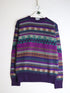 Vintage Meister Knit Sweater Mens Medium Purple from propervintagecanada