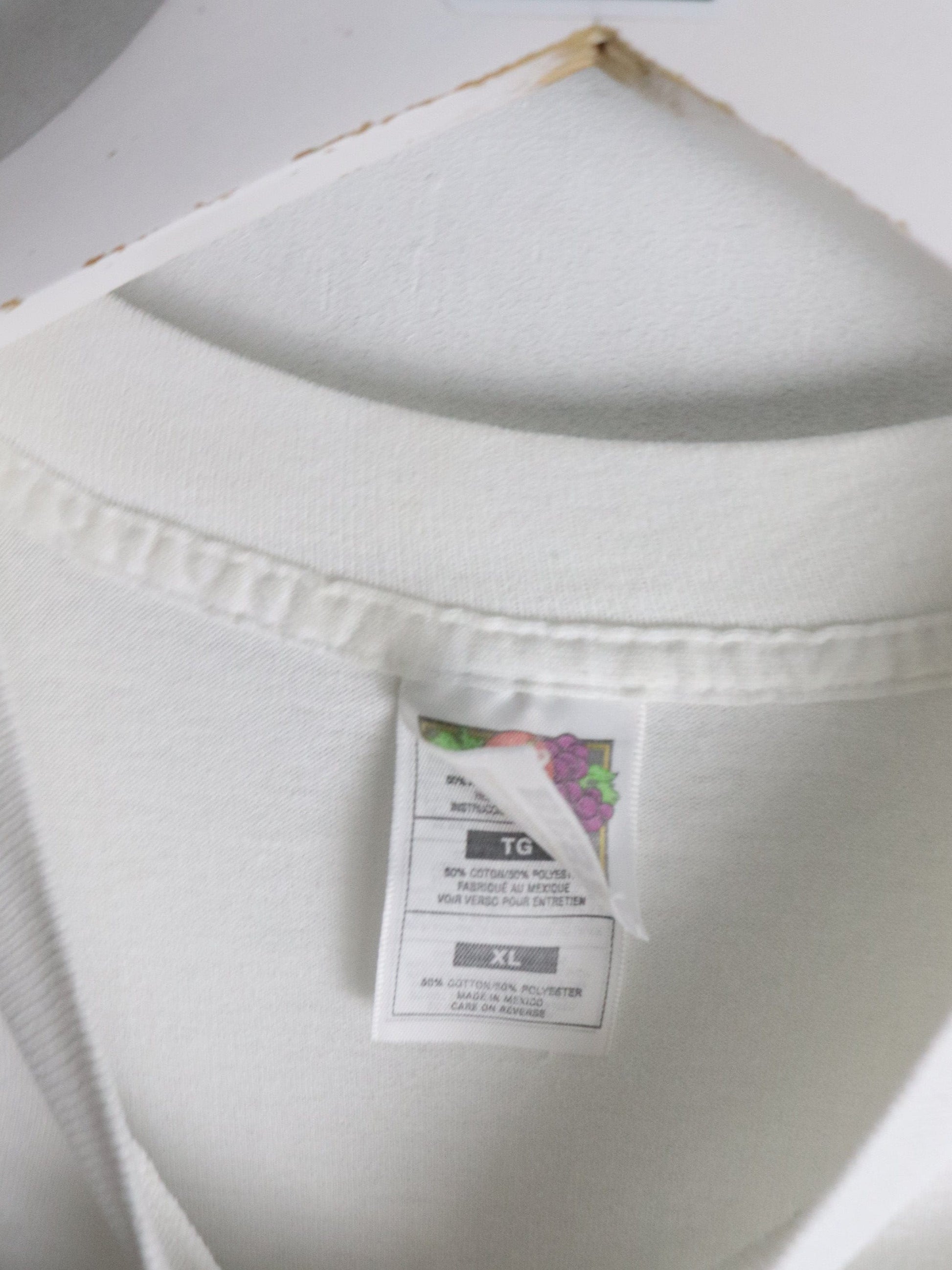 Vintage MHSAA Track & Field T Shirt Mens XL White from propervintagecanada