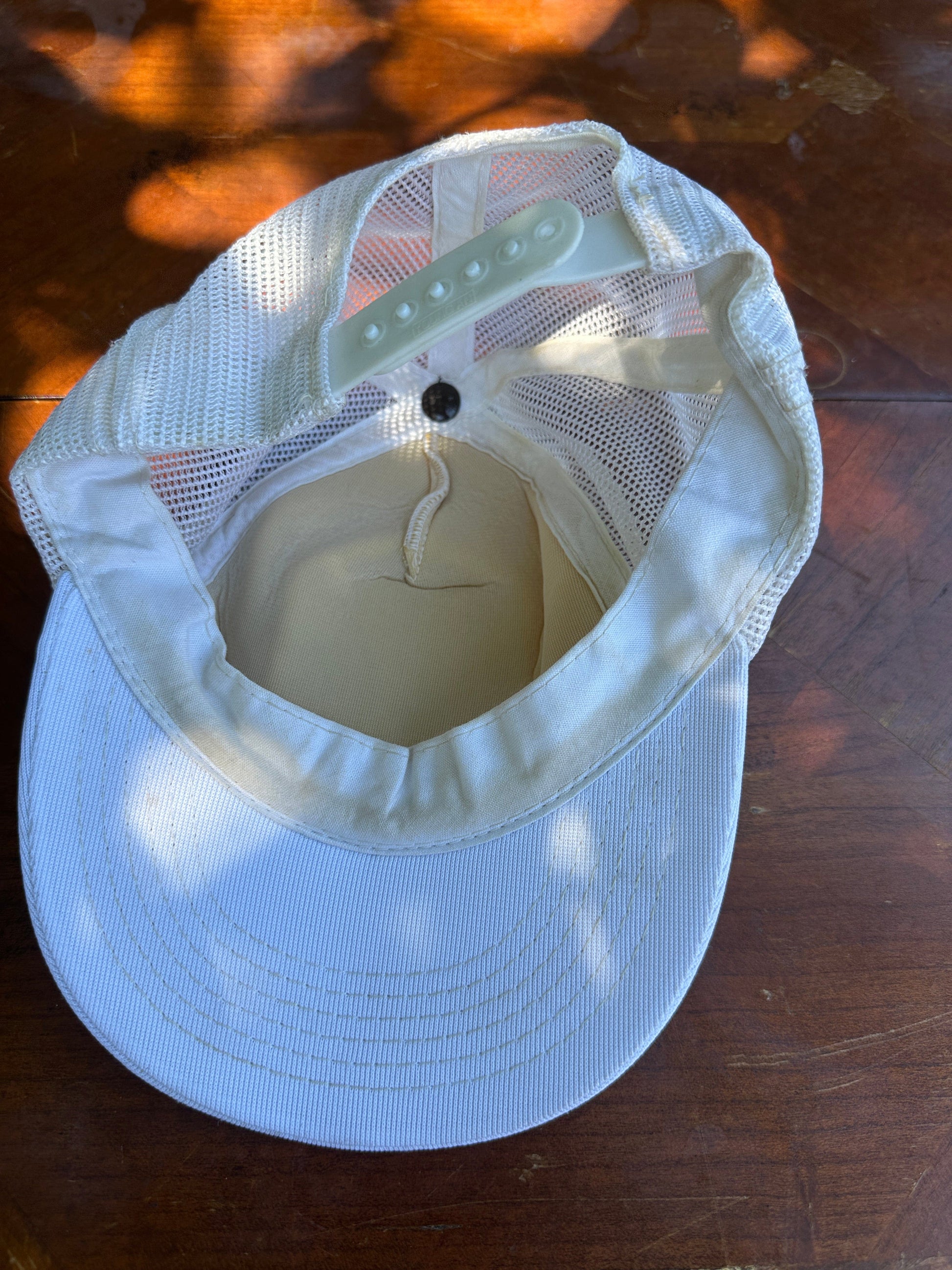 Vintage Miami Vice Hat Youth White Snap Back from propervintagecanada