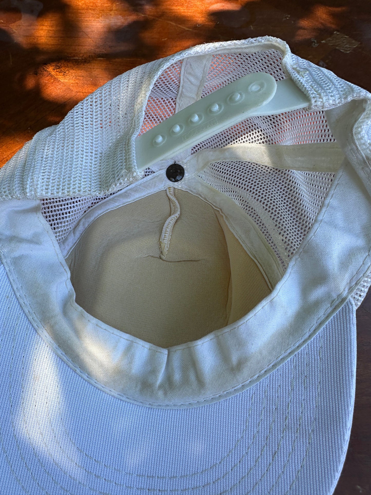 Vintage Miami Vice Hat Youth White Snap Back from propervintagecanada