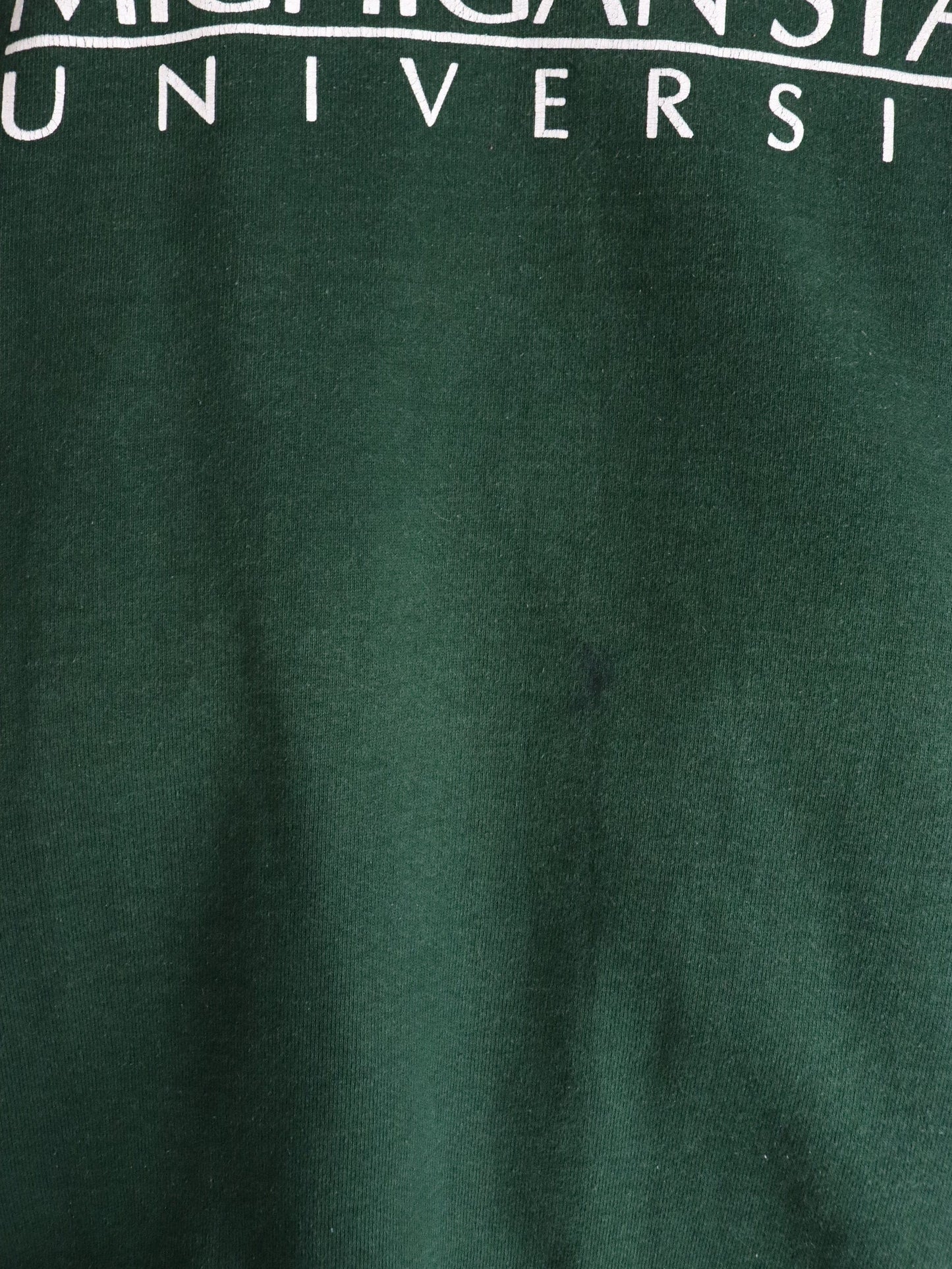 Vintage Michigan State Spartans Sweatshirt Mens XL Green from propervintagecanada