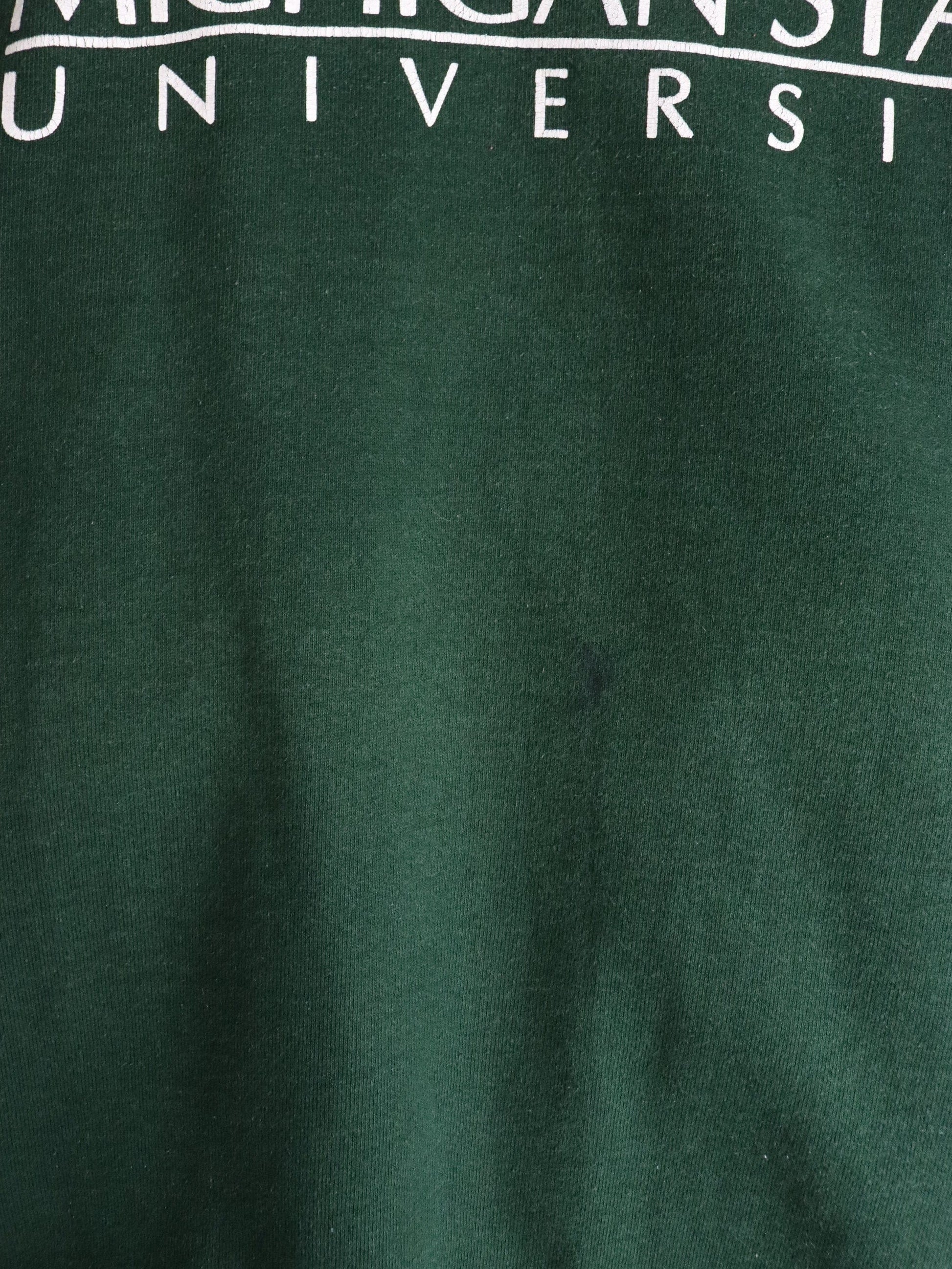 Vintage Michigan State Spartans Sweatshirt Mens XL Green from propervintagecanada