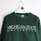 Vintage Michigan State Spartans Sweatshirt Mens XL Green from propervintagecanada