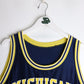 Vintage Michigan Wolverines Basketball Jersey Mens 48 Blue Fab Five from propervintagecanada