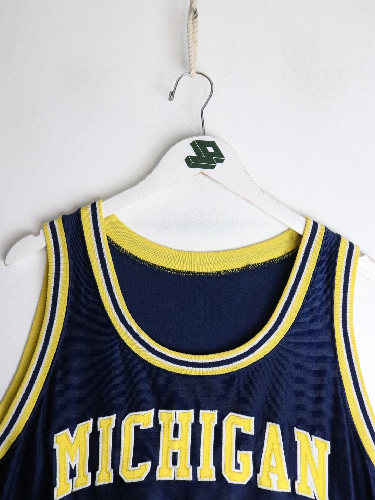 Vintage Michigan Wolverines Basketball Jersey Mens 48 Blue Fab Five from propervintagecanada