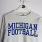 Vintage Michigan Wolverines Football Sweatshirt Mens Large Grey from propervintagecanada
