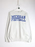 Vintage Michigan Wolverines Football Sweatshirt Mens Large Grey from propervintagecanada
