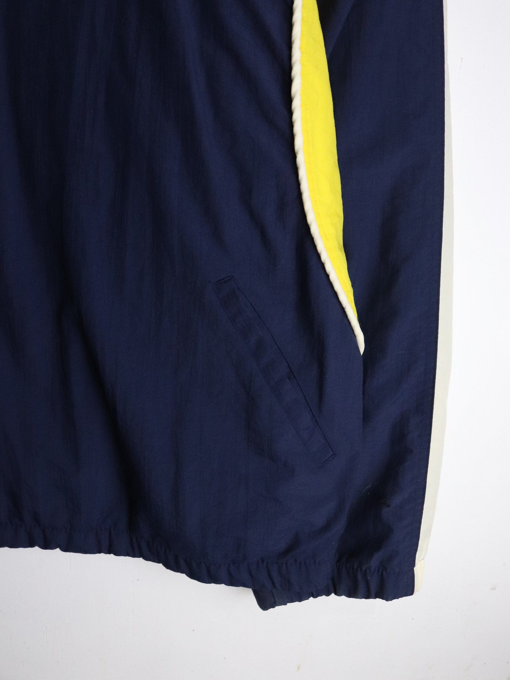 Vintage Michigan Wolverines Jacket Mens XL Blue College from propervintagecanada