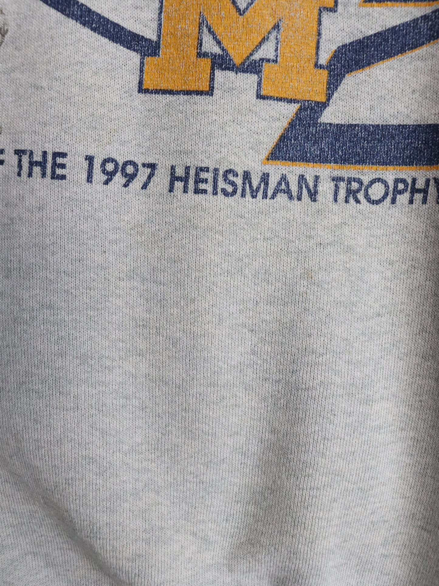 Vintage Michigan Wolverines Sweatshirt Mens Large Grey from propervintagecanada