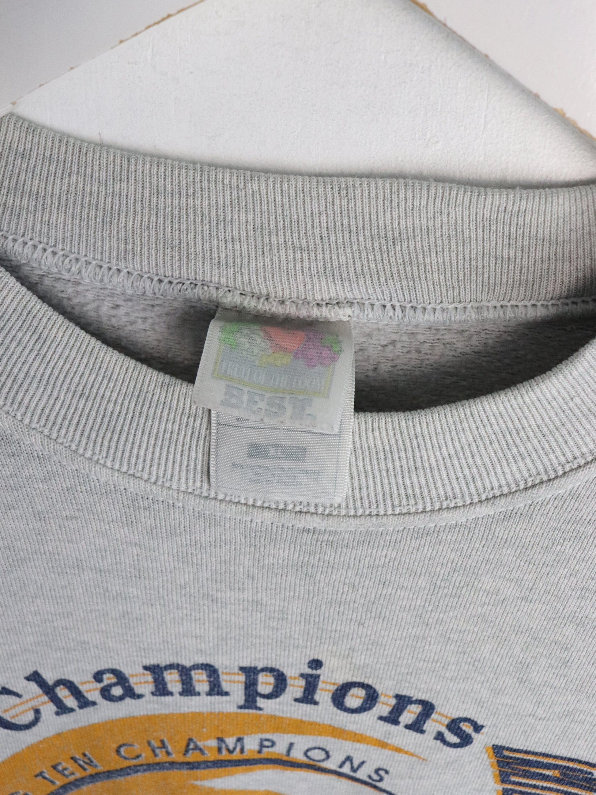 Vintage Michigan Wolverines Sweatshirt Mens Large Grey from propervintagecanada