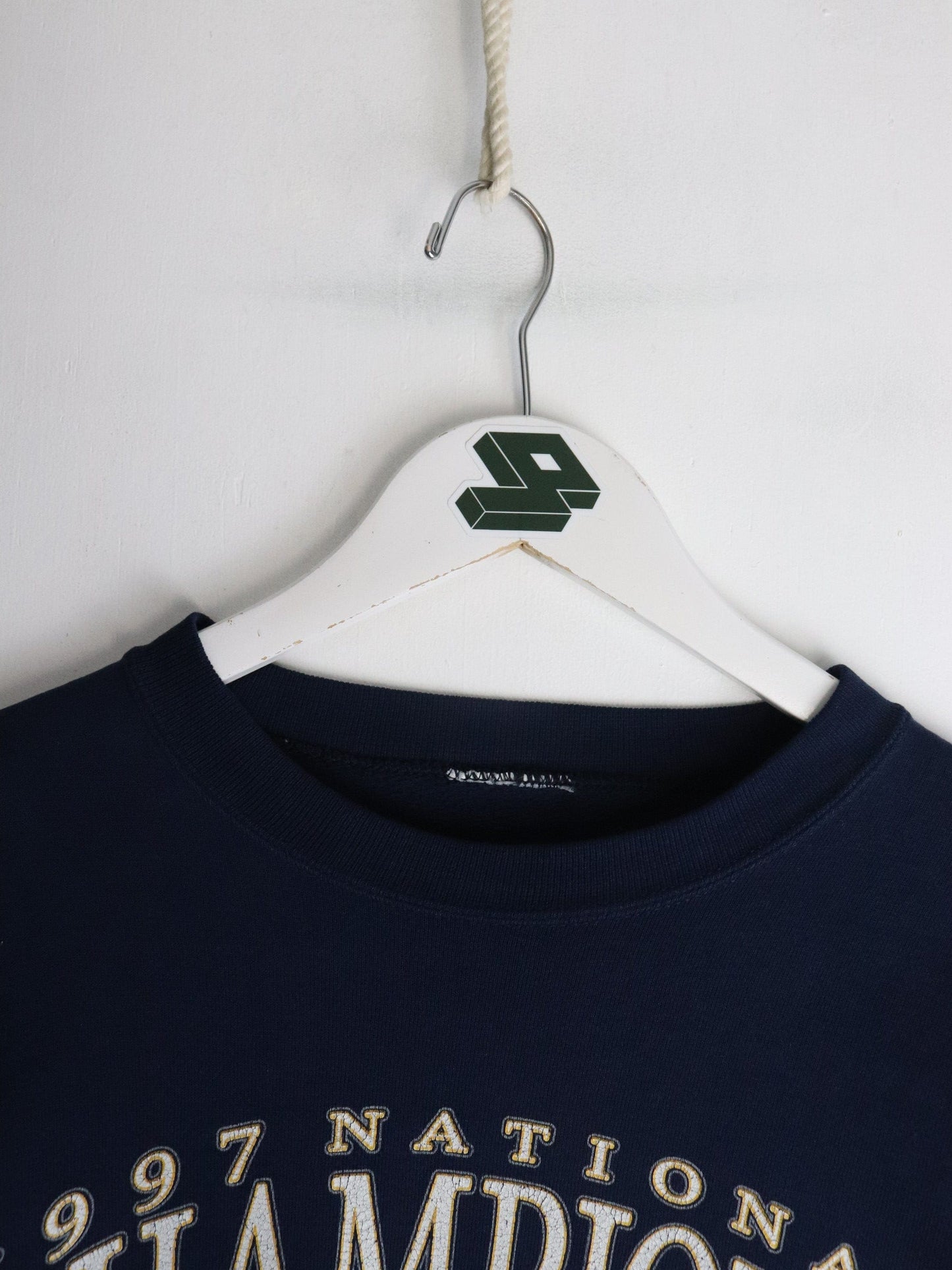 Vintage Michigan Wolverines Sweatshirt Mens Medium Blue from propervintagecanada