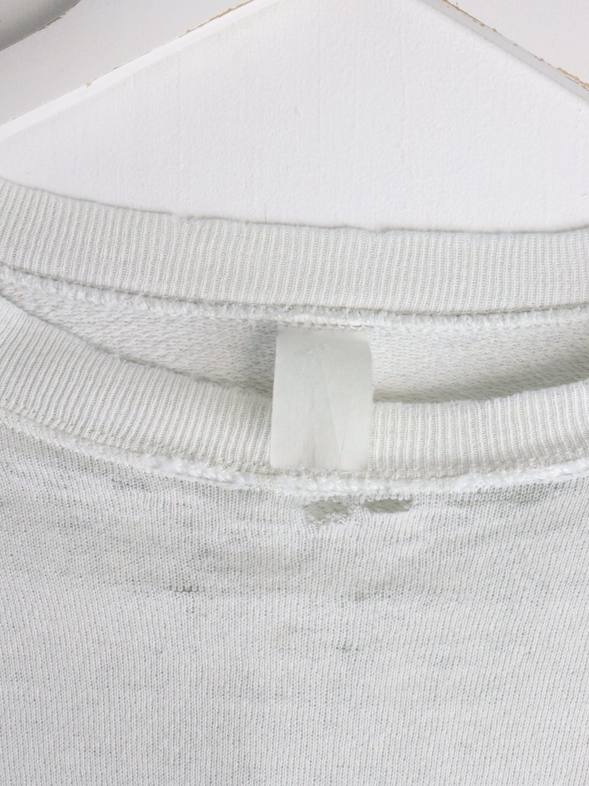 Vintage Michigan Wolverines Sweatshirt Mens Medium White from propervintagecanada