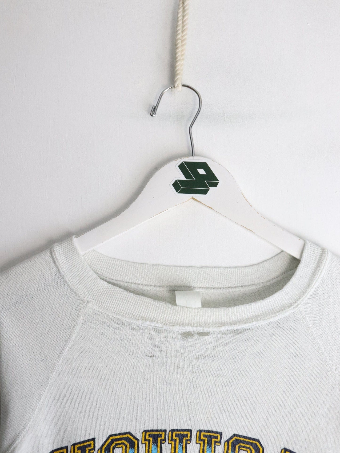 Vintage Michigan Wolverines Sweatshirt Mens Medium White from propervintagecanada