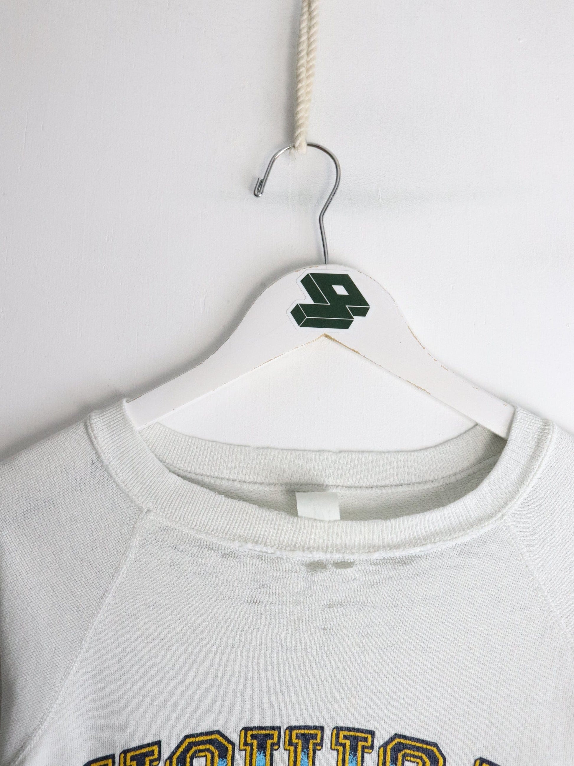 Vintage Michigan Wolverines Sweatshirt Mens Medium White from propervintagecanada
