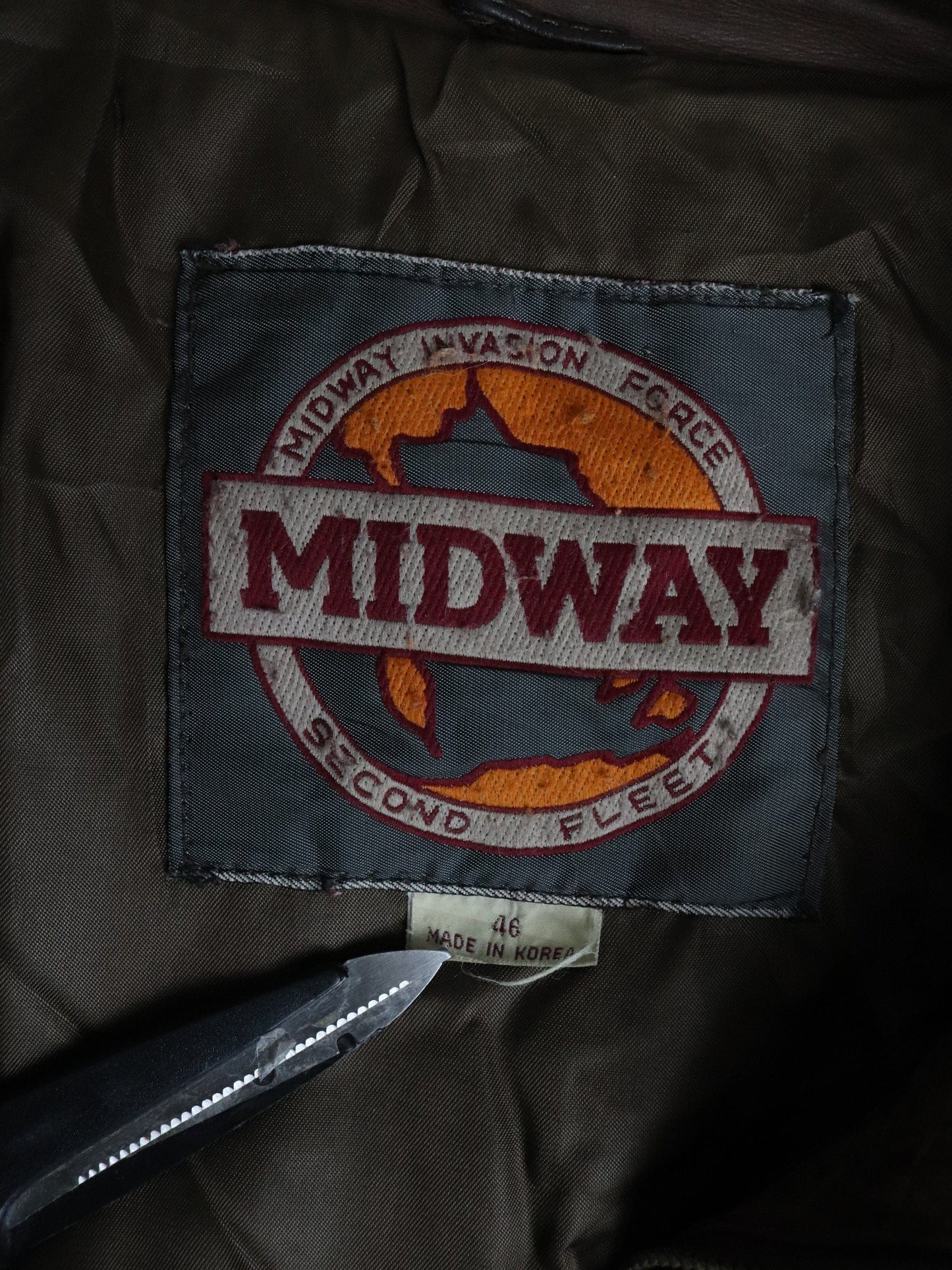 Vintage Midway Jacket Mens 46 XL Brown Leather from propervintagecanada