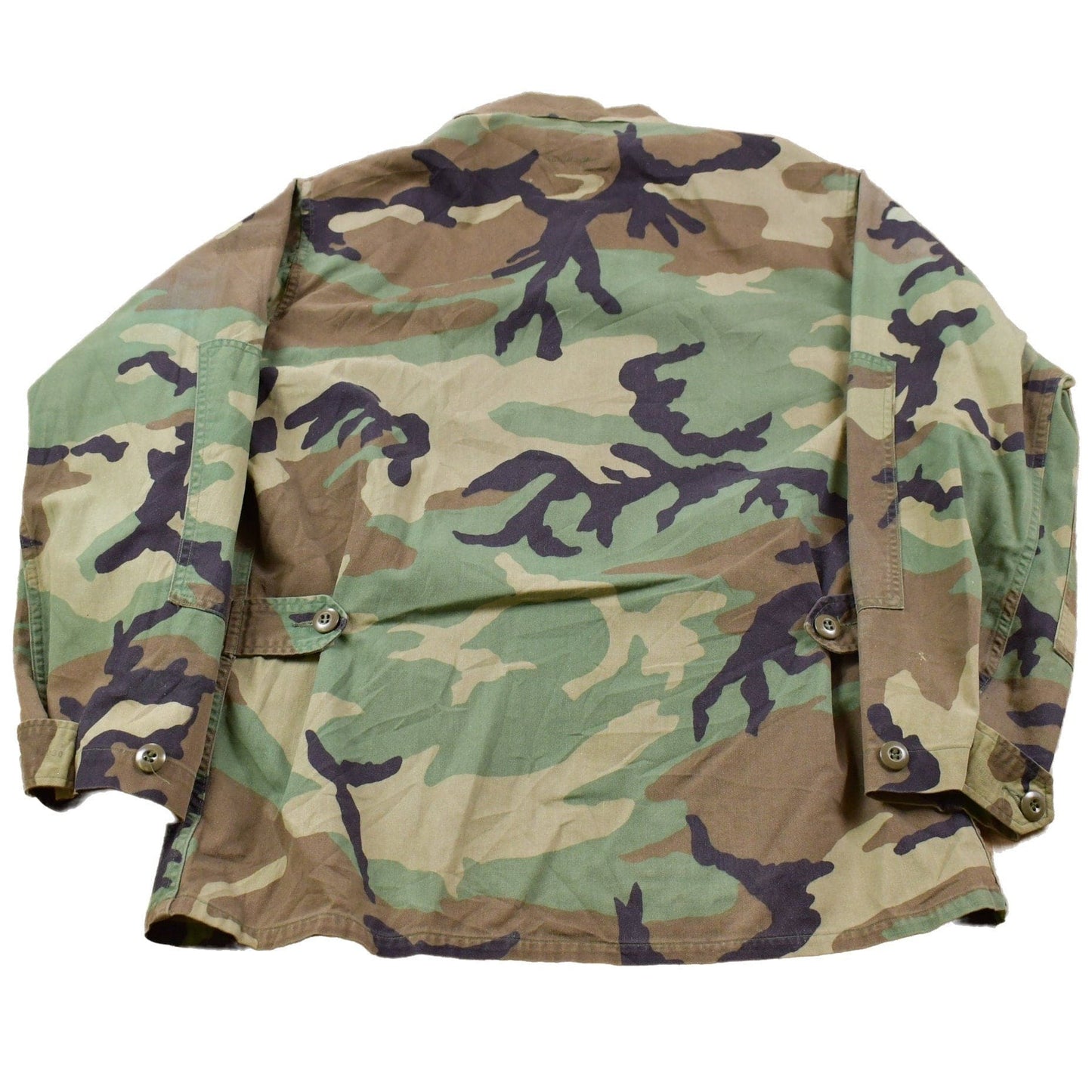 Vintage Military Button Up Jacket Men's Large from propervintagecanada