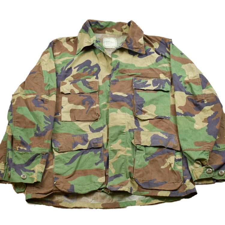 Vintage Military Button Up Jacket Men's Large from propervintagecanada