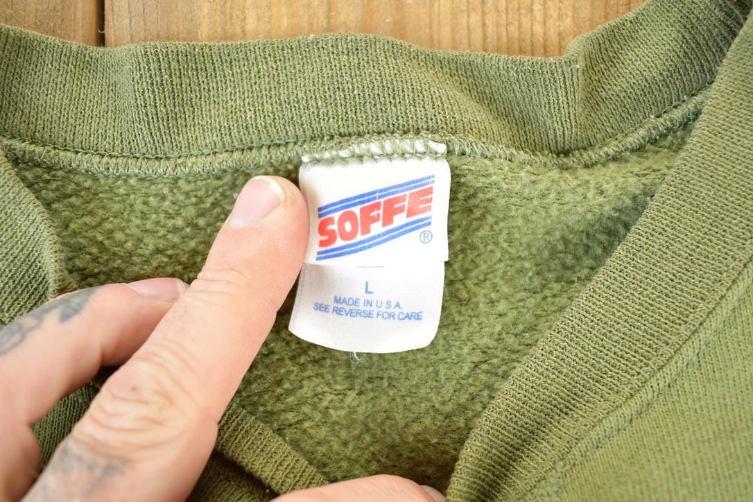 Vintage Military Button Up Shirt Men's Large from propervintagecanada