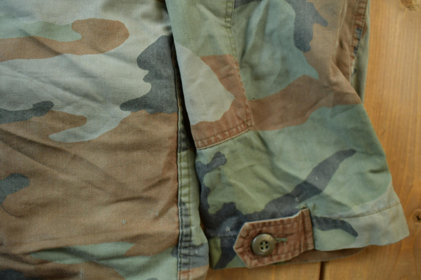 Vintage Military Button Up Shirt Men's Small from propervintagecanada
