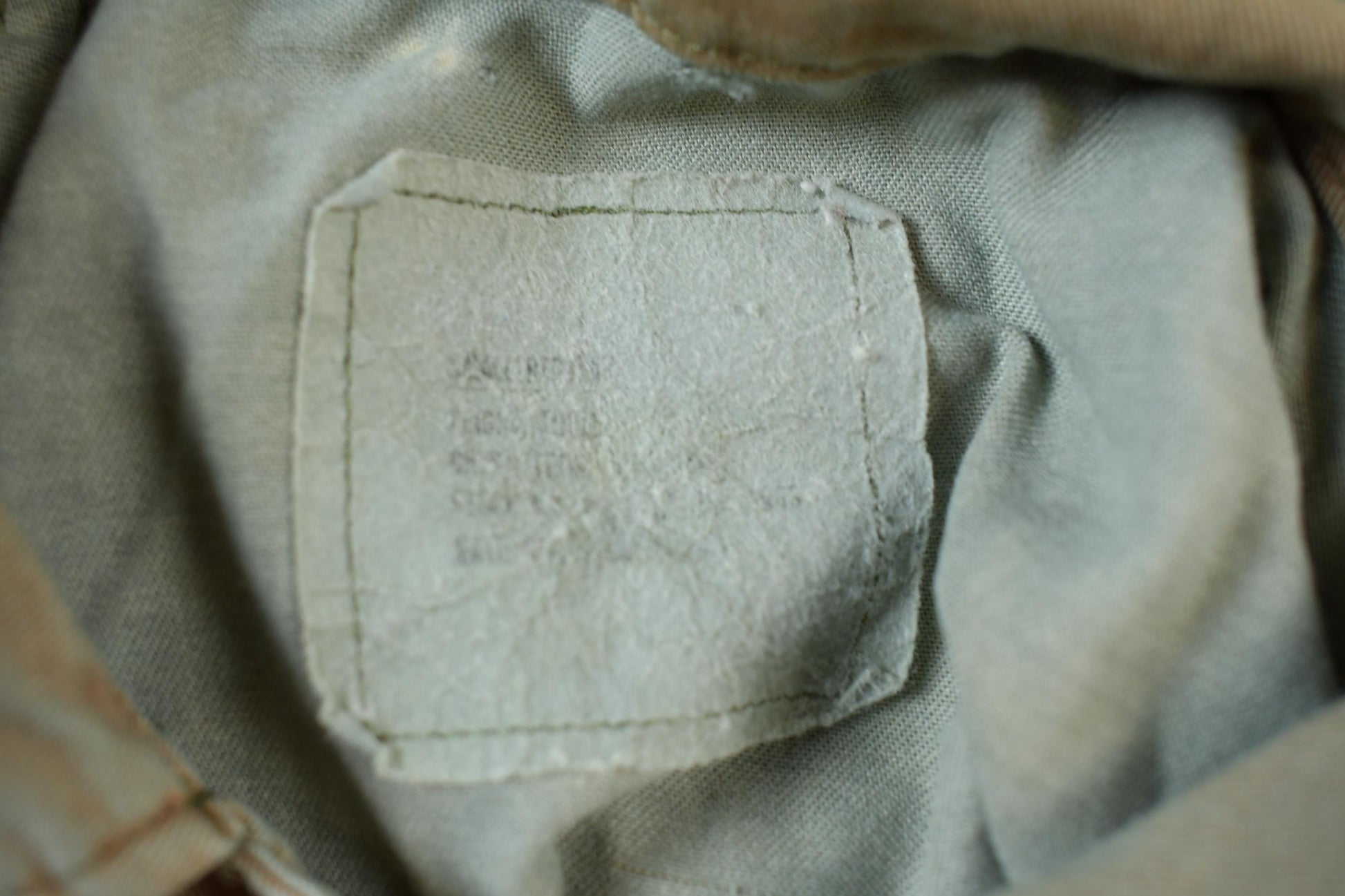 Vintage Military Button Up Shirt Men's Small from propervintagecanada