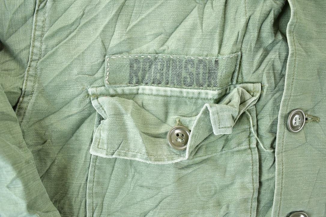 Vintage Military Button Up ShirtMen's Large from propervintagecanada