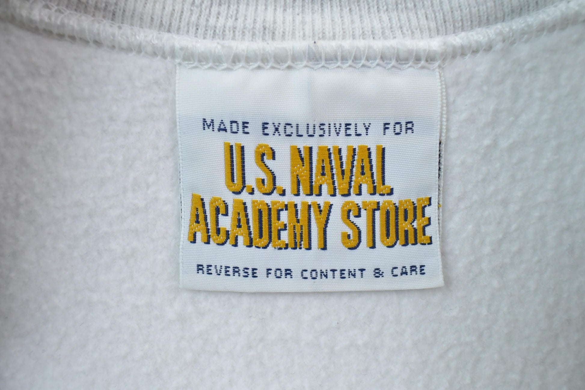 Vintage Military Naval Academy Store Button Up Shirt Men's Large from propervintagecanada