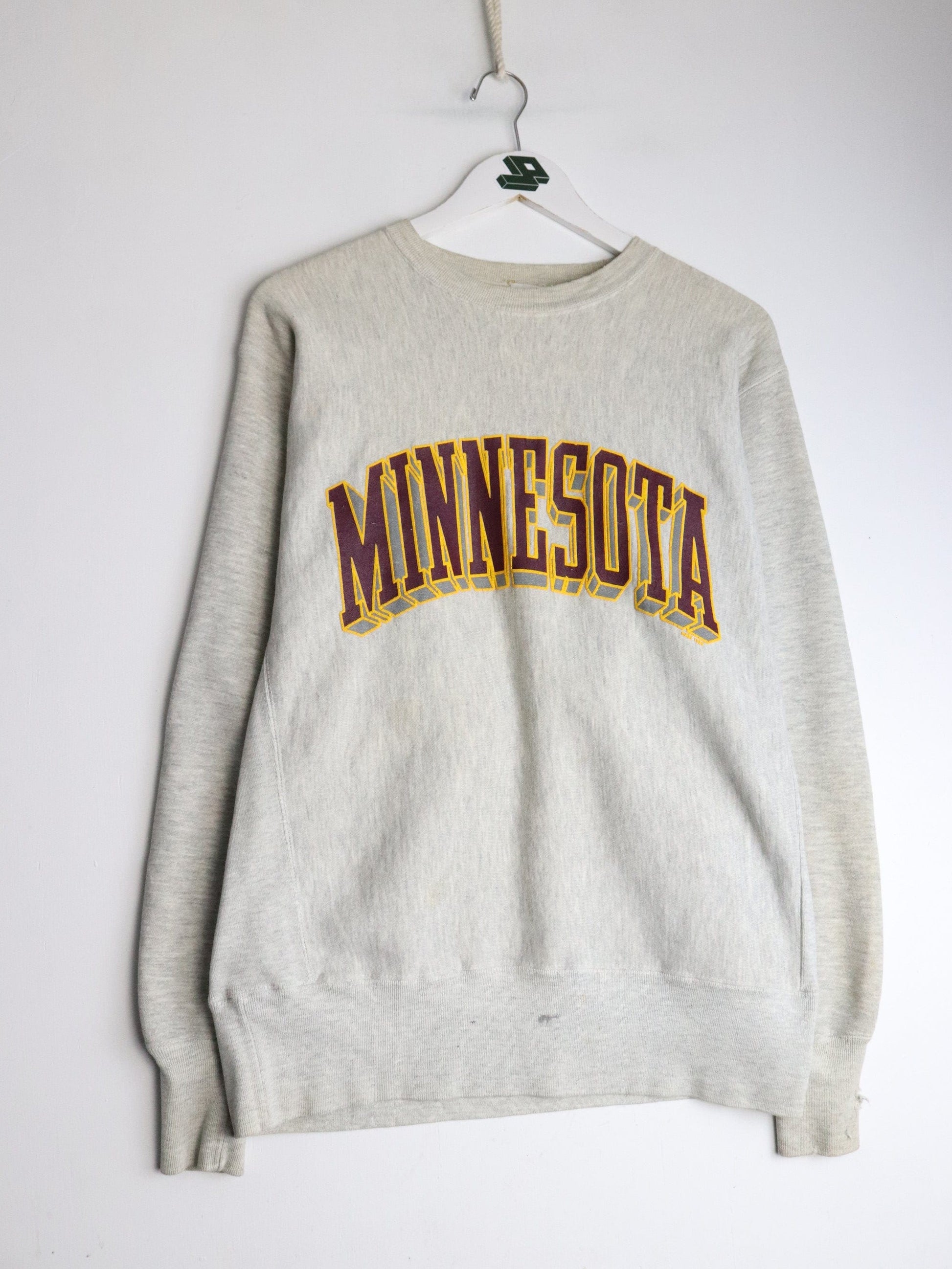 Vintage Minnesota Gophers Sweatshirt Mens Large Grey