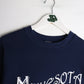 Vintage Minnesota Sweatshirt Mens Medium Blue USA from propervintagecanada