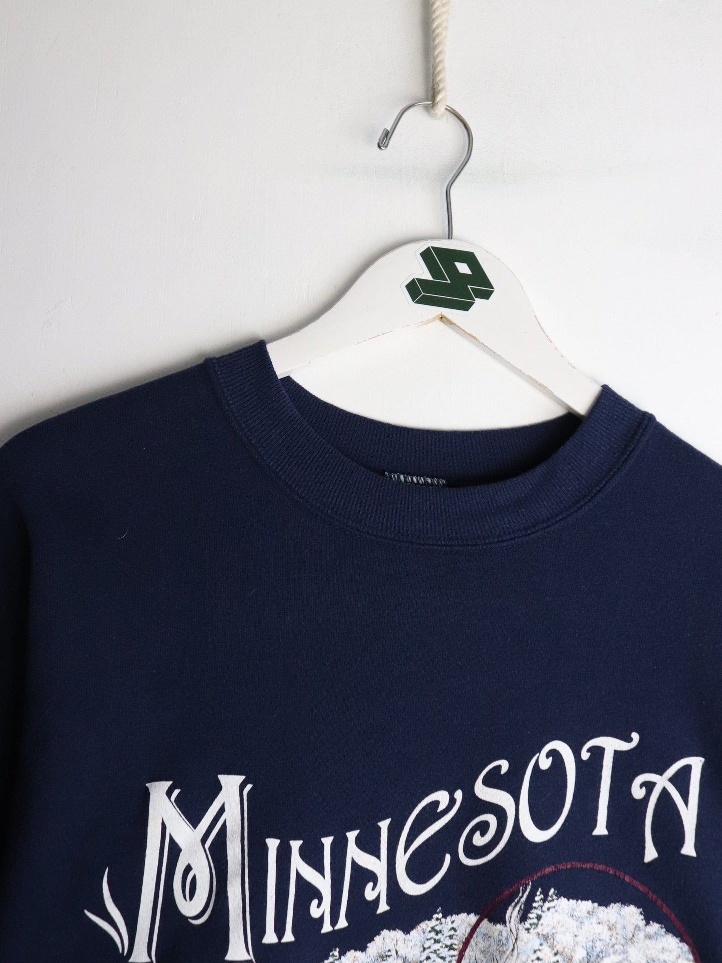 Vintage Minnesota Sweatshirt Mens Medium Blue USA from propervintagecanada