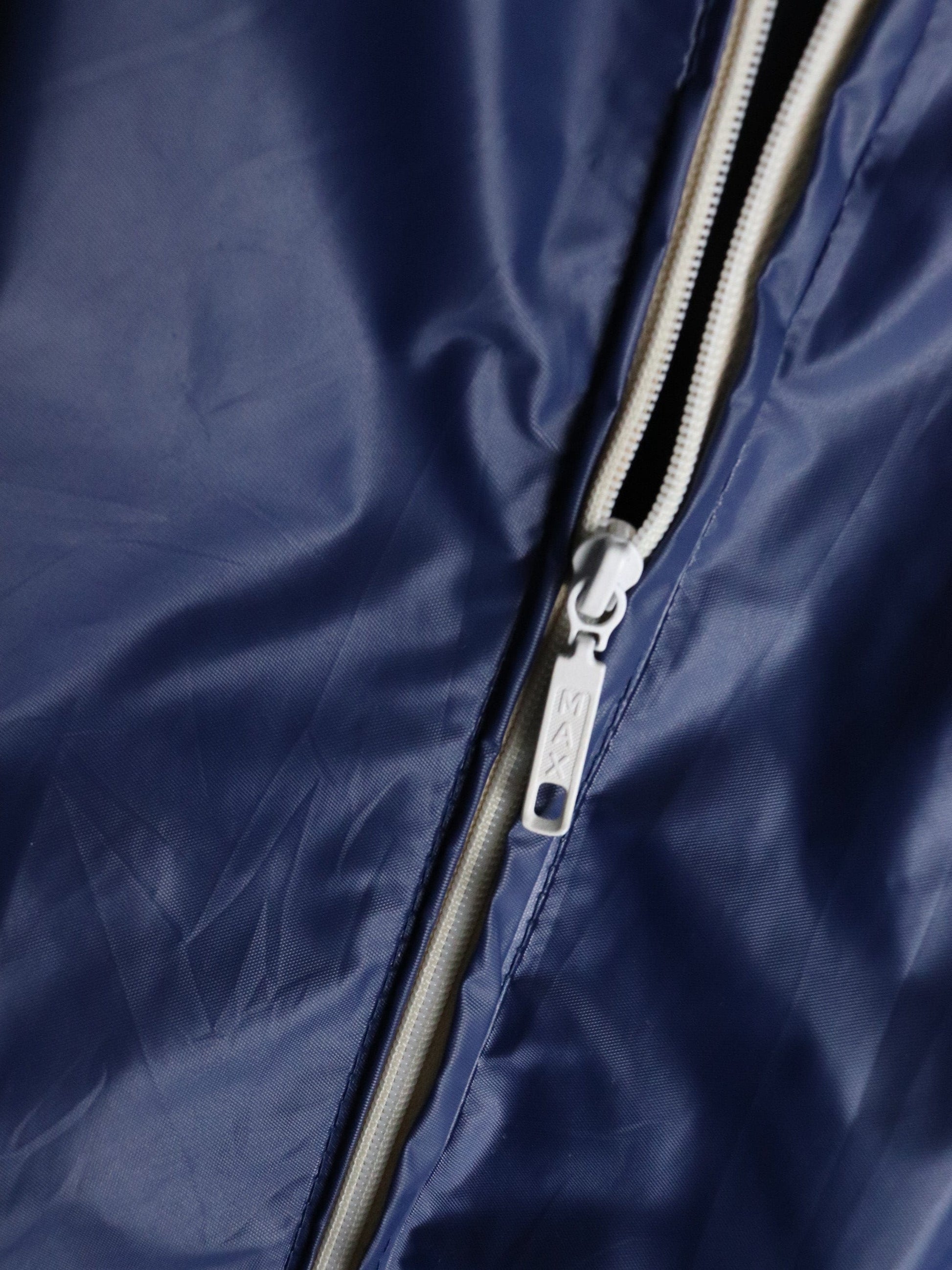 Vintage MLB Windbreaker Mens XL Blue PVC from propervintagecanada