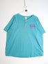 Vintage Molson Slo-Pitch T Shirt Mens XL Blue Henley from propervintagecanada