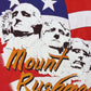 Vintage Mount Rushmore T Shirt Mens XL Red 90s USA
