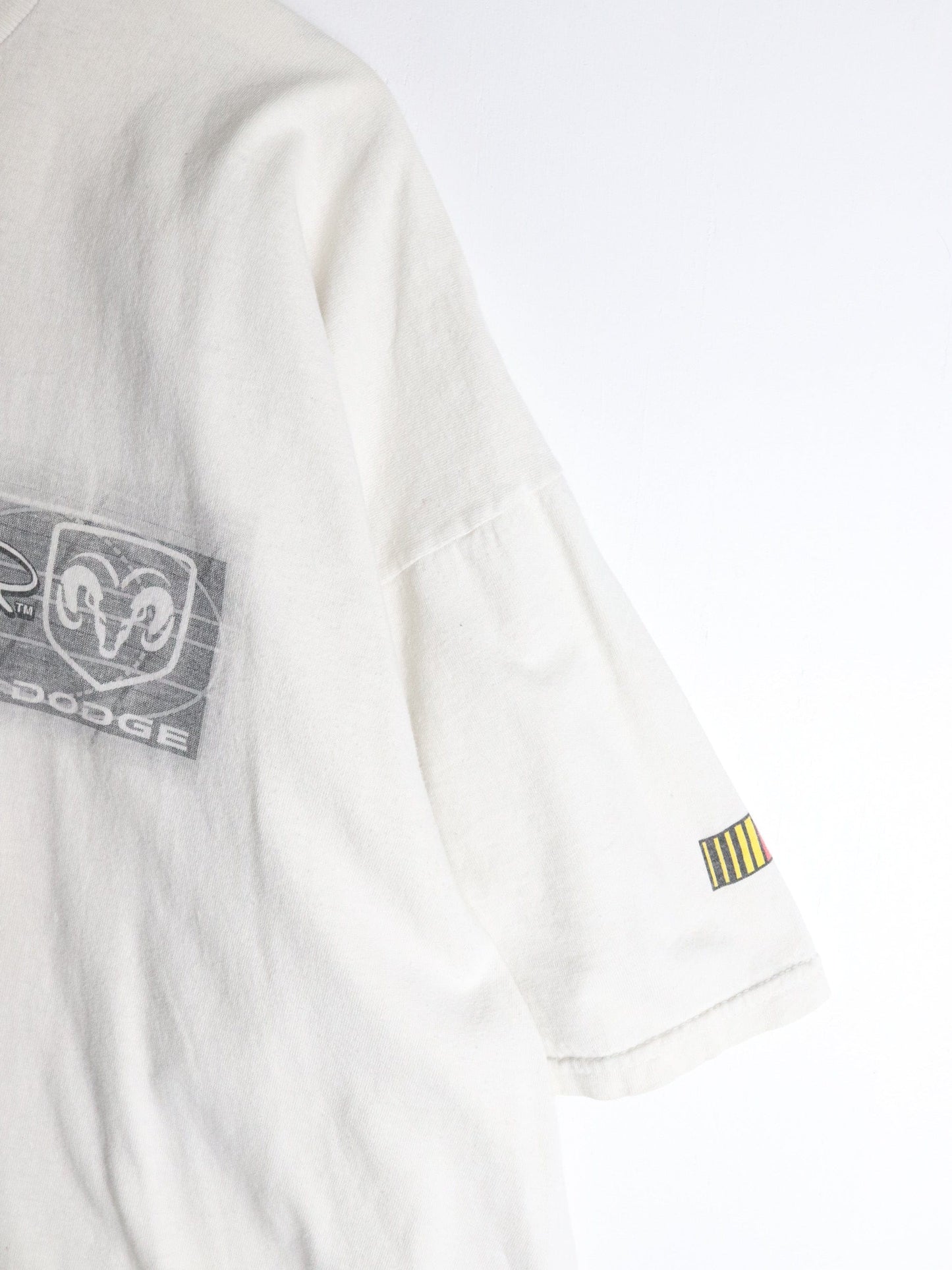 Vintage Nascar T Shirt Mens 2XL White