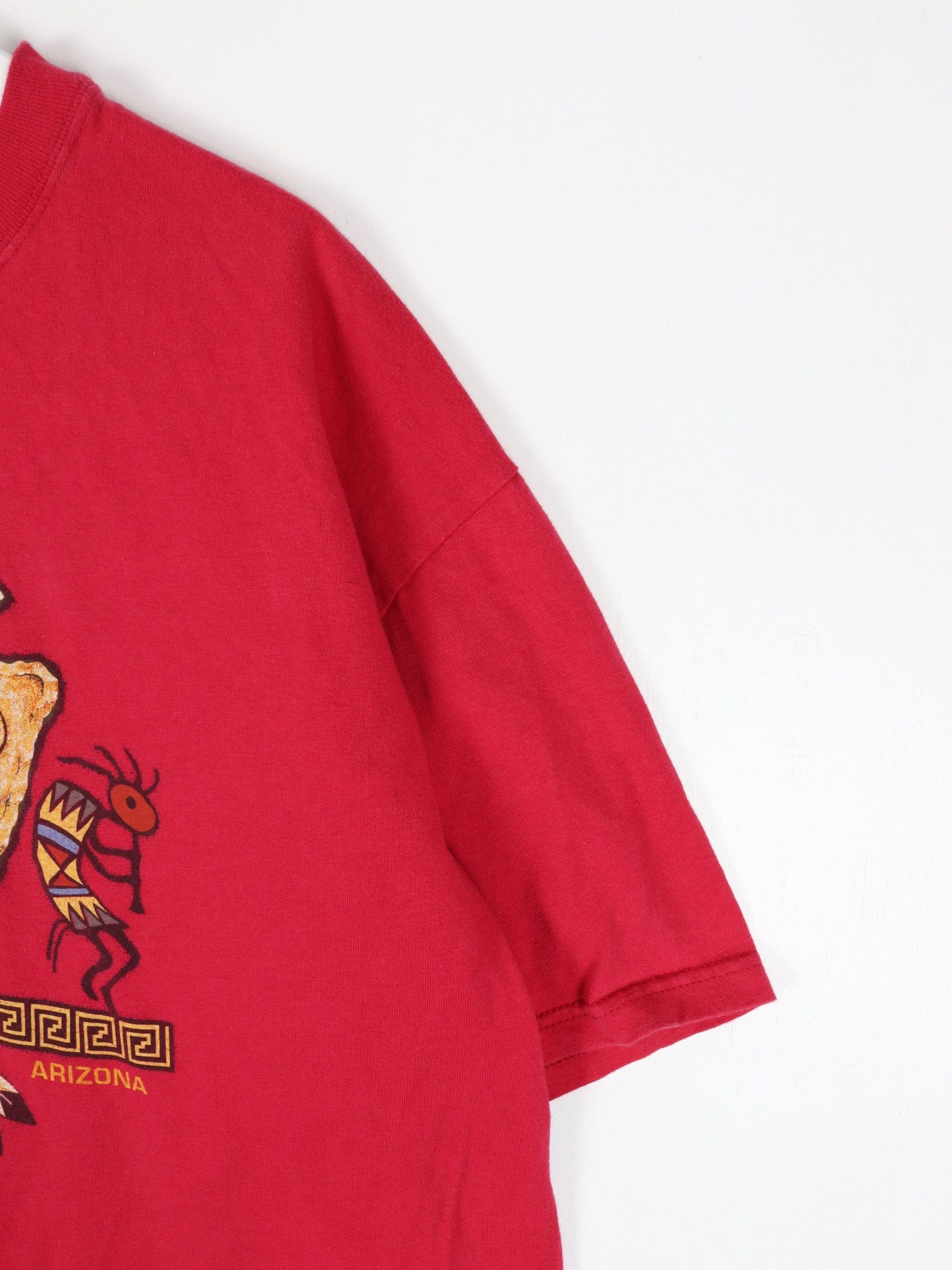 Vintage Native T Shirt Mens XL Arizona Art Hanes Beefy