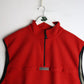 Vintage Nautica Competition Sweater Mens 2XL Red Fleece