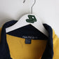 Vintage Nautica Fleece Sweater Mens Medium Yellow
