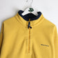 Vintage Nautica Fleece Sweater Mens Medium Yellow