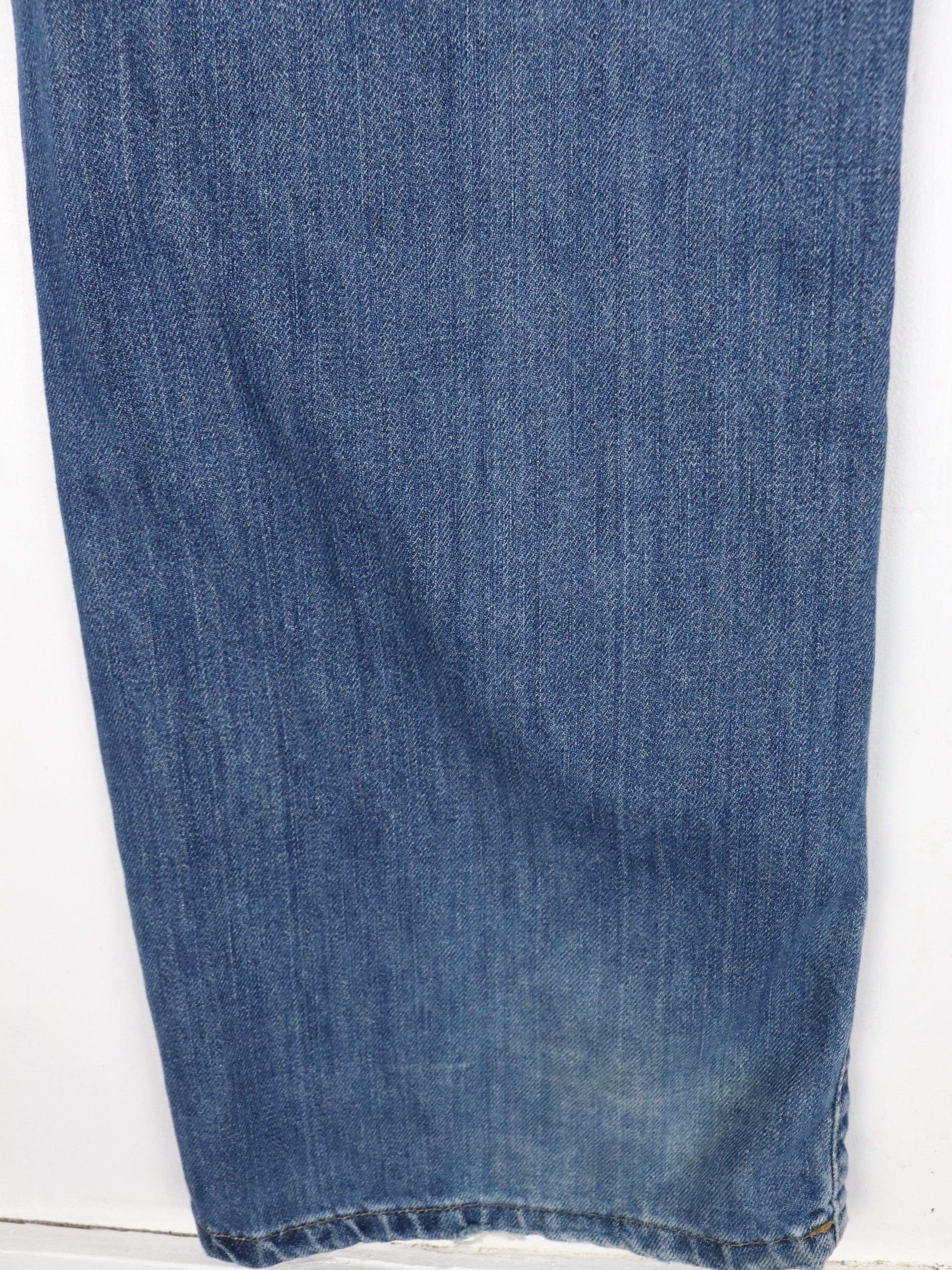 Vintage Nautica Pants Mens 34 x 34 Blue Denim Jeans