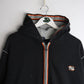 Vintage Nautica Sweatshirt Mens XL Black Full Zip Hoodie from propervintagecanada