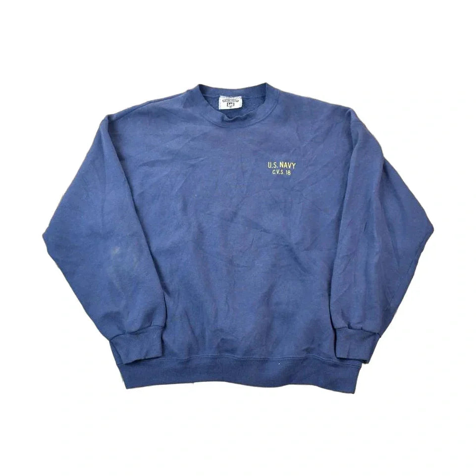 Vintage Navy Lee Heavyweight Men's XL from propervintagecanada