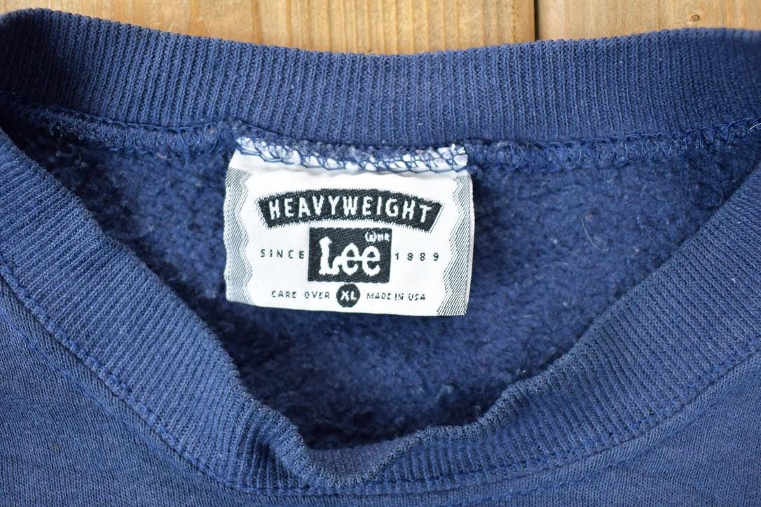 Vintage Navy Lee Heavyweight Men's XL from propervintagecanada