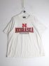 Vintage Nebraska Huskers T Shirt Mens XL White College from propervintagecanada
