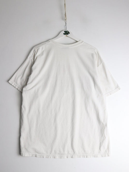 Vintage Nebraska Huskers T Shirt Mens XL White College