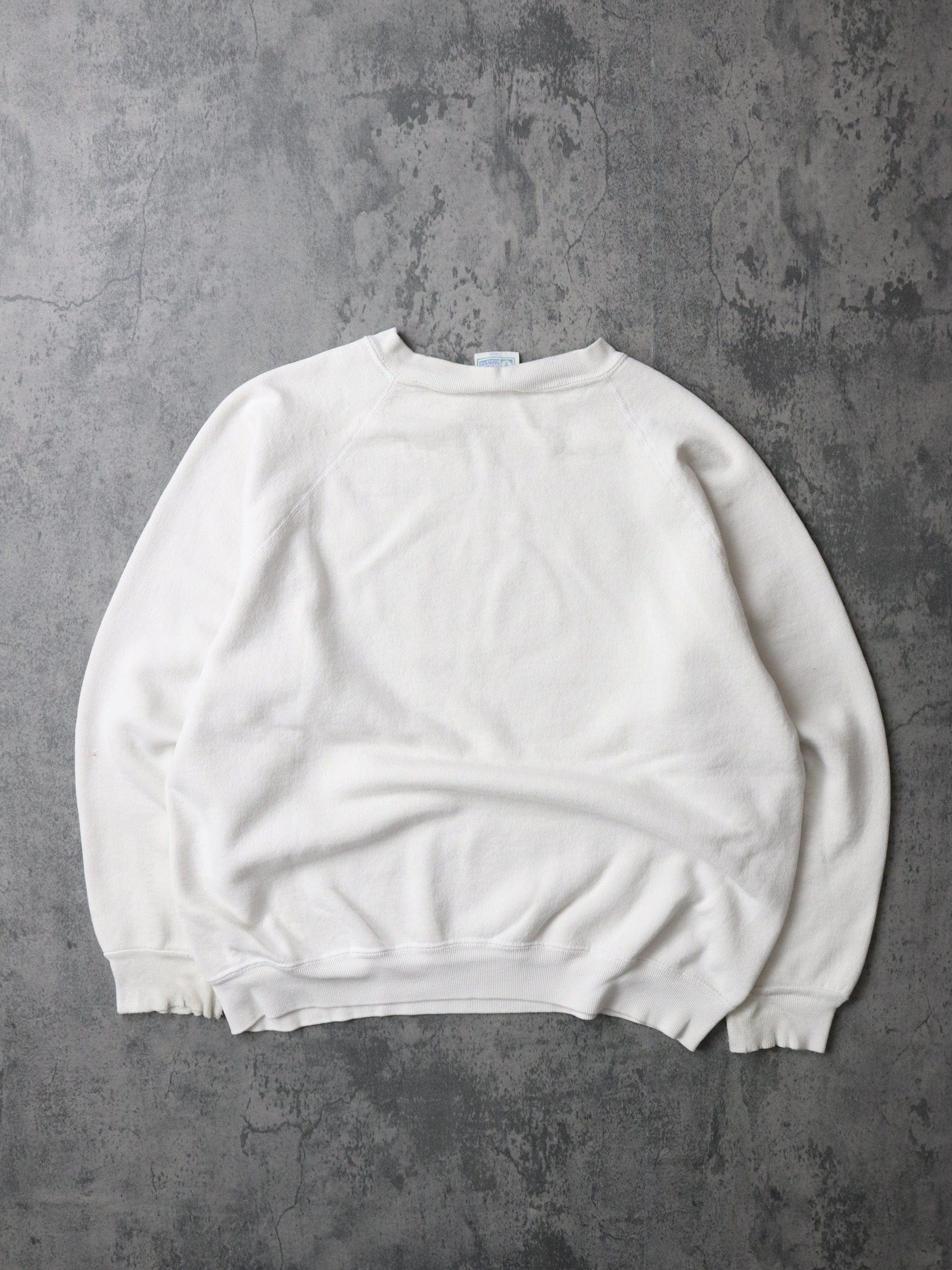 Vintage Nebraska Society of Dispensing Opticians Sweatshirt Mens Large White 90s from propervintagecanada