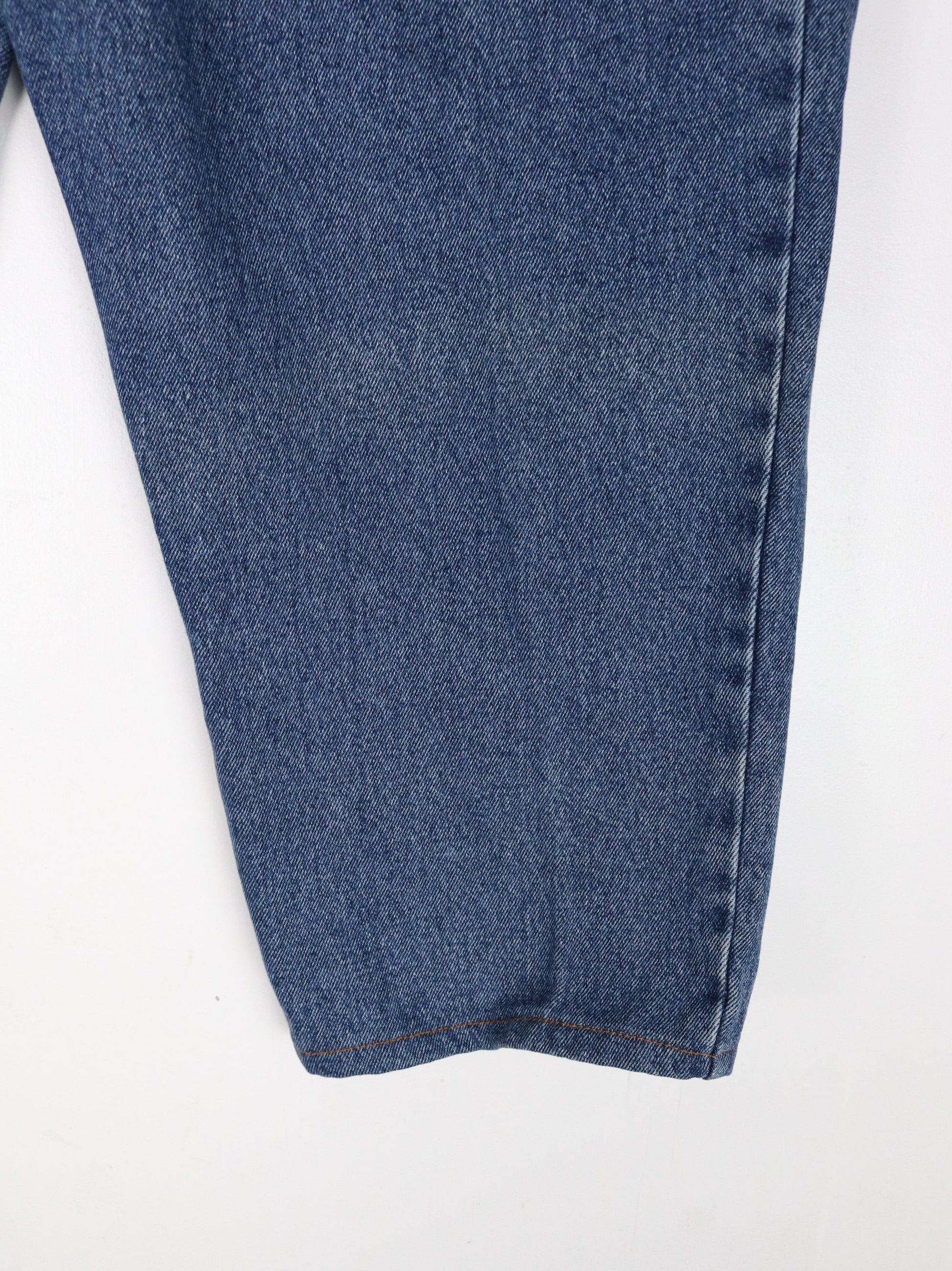 Vintage Nevada Pants Womens 20 Blue Denim Jeans High Waisted 32 x 24 from propervintagecanada