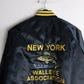 Vintage New York Walleye Assoc. Jacket Mens Large Blue Satin from propervintagecanada